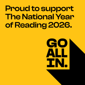 Proud to support The National Year of Reading 2026